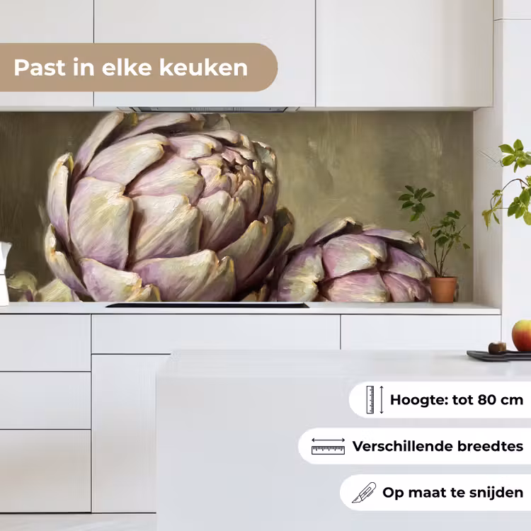 Keuken achterwand - Groente - Stilleven - Schilderij — 4