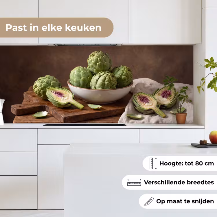 Keuken achterwand - Groenten - Artisjok - Keuken — 4