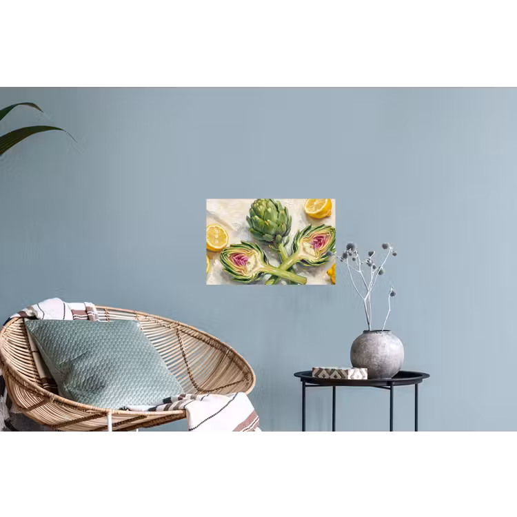 Muursticker - Artisjok - Citroen - Eten — 4