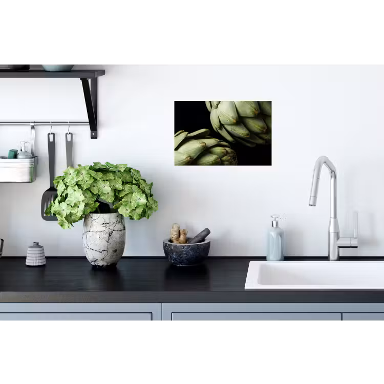 Muursticker - Artisjok - Groen - Eten — 2