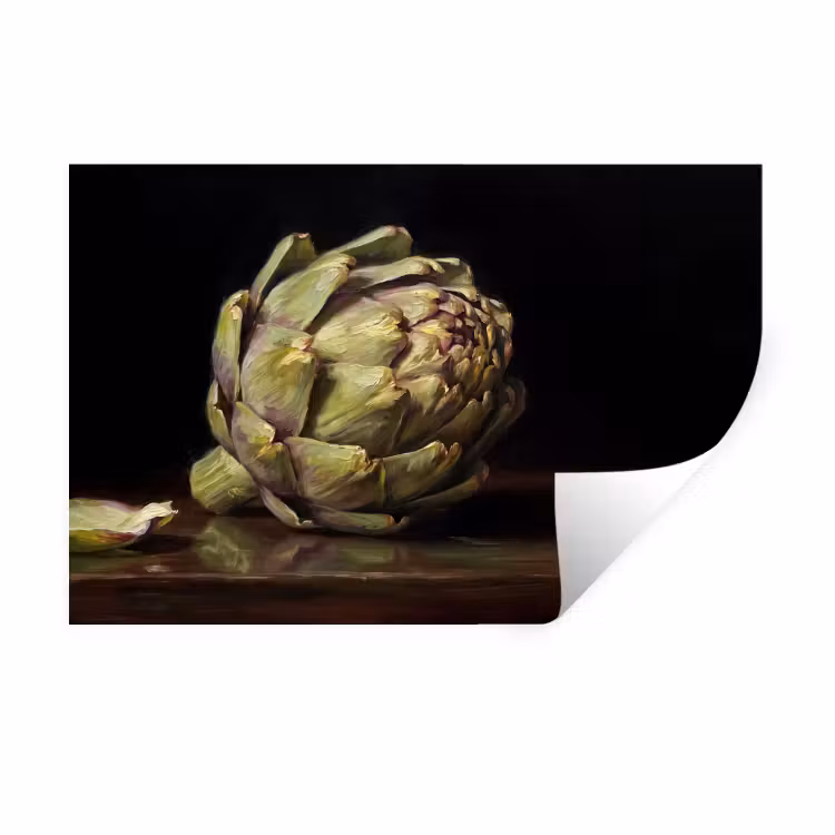 Muursticker - Artichok - Eten - Klassiek — 1