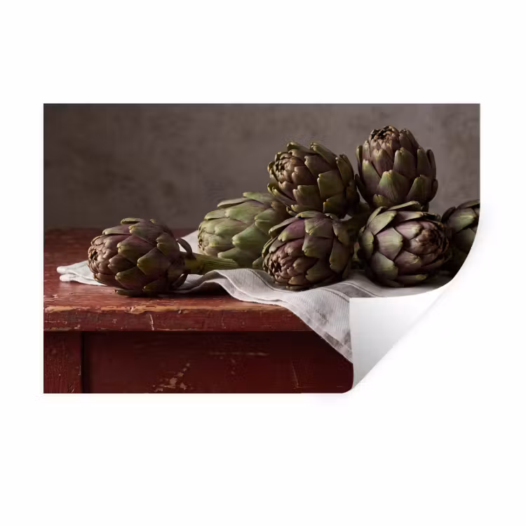 Muursticker - Artisjok - Eten - Rustiek — 1