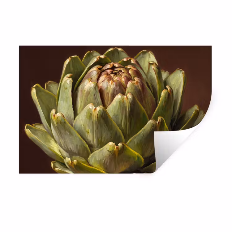 Muursticker - Groente - Artisjok - Groen — 1