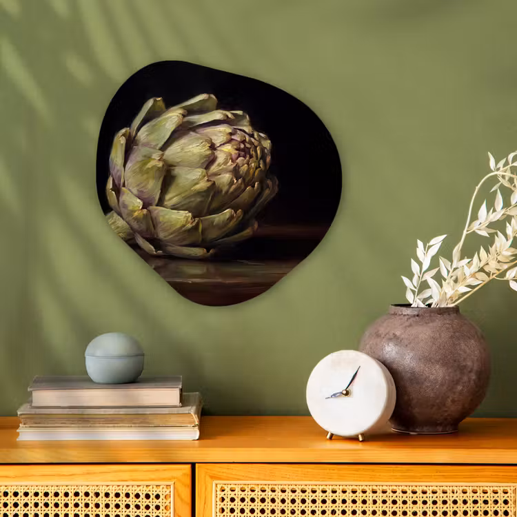 Organisch schilderij - Forex - Artichok - Eten - Klassiek — 2