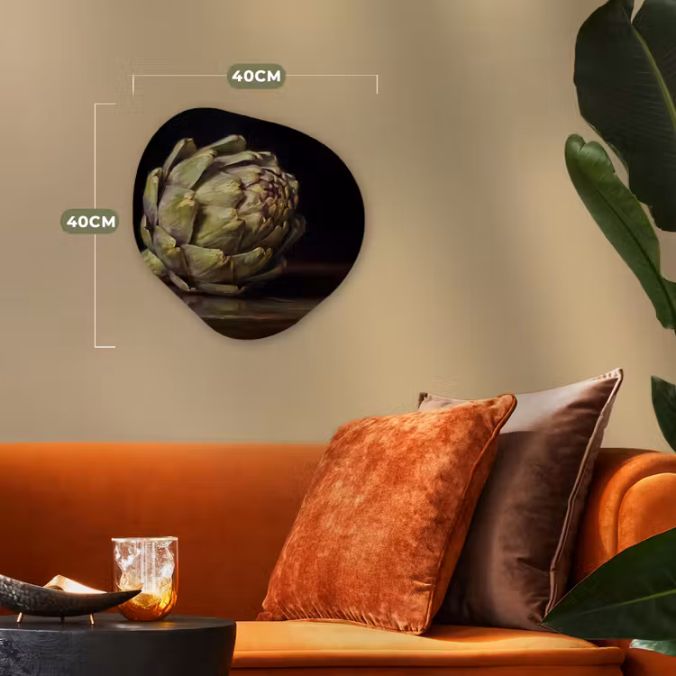 Organisch schilderij - Forex - Artichok - Eten - Klassiek — 4