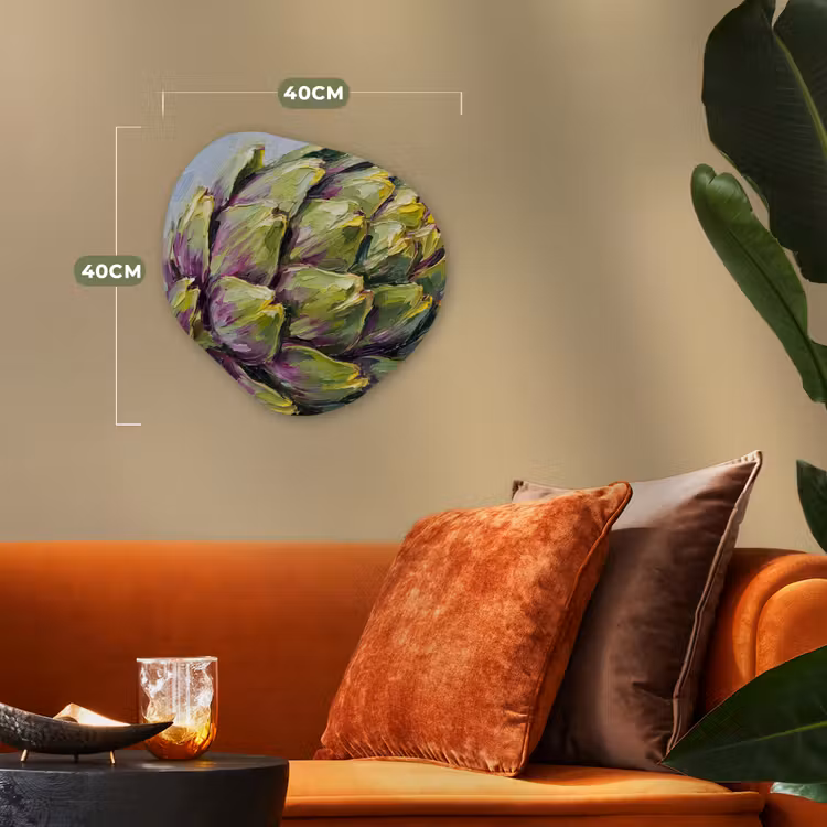 Organisch schilderij - Forex - Eten - Artisjok - Modern — 4