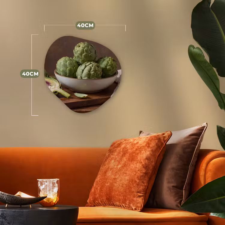 Organisch schilderij - Forex - Groenten - Artisjok - Keuken — 4