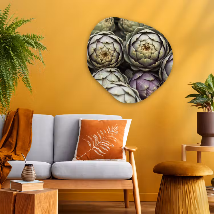 Organische schilderij - Aluminium - Groenten - Vers - Eten — 3