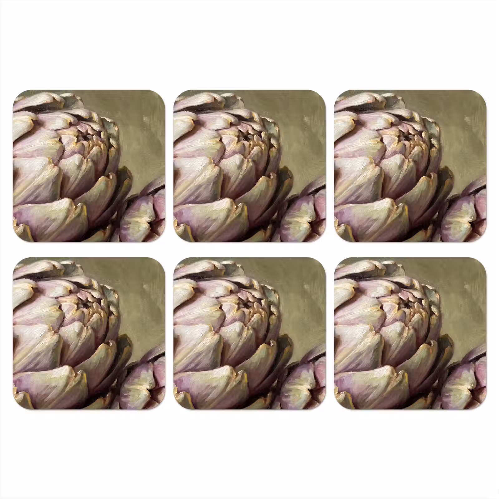 Onderzetter - Groente - Stilleven - Schilderij — 1