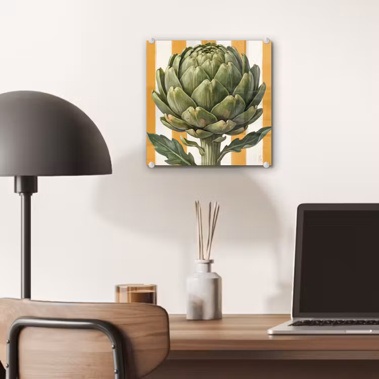 Glas schilderij - Artisjok - Modern - Groente — 7