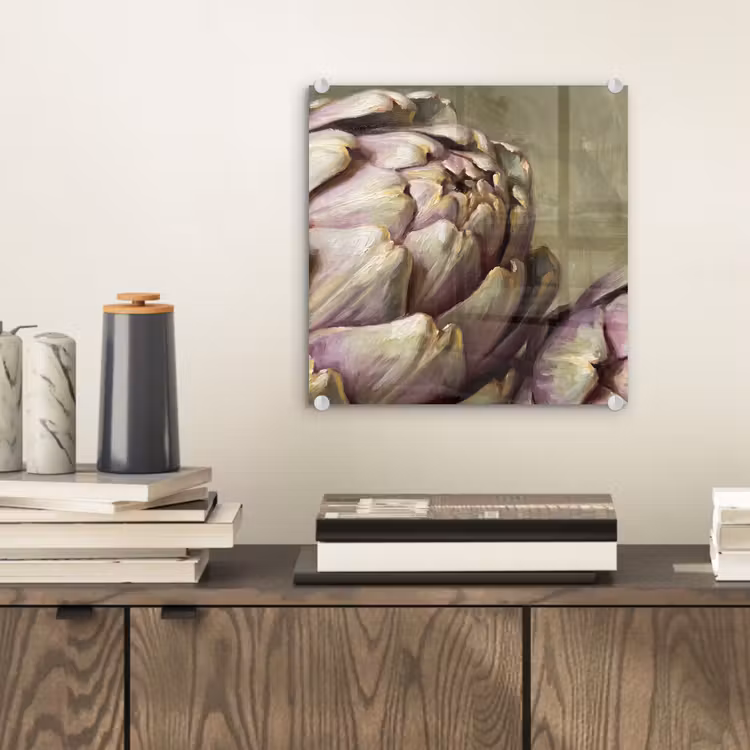 Glas schilderij - Groente - Stilleven - Schilderij — 2