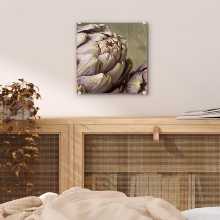 Glas schilderij - Groente - Stilleven - Schilderij — 5