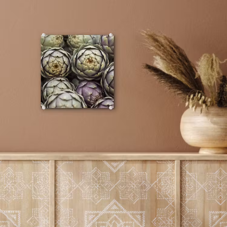 Glas schilderij - Groenten - Vers - Eten — 6