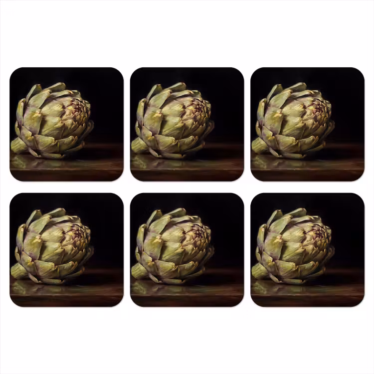 Onderzetter - Artichok - Eten - Klassiek — 1