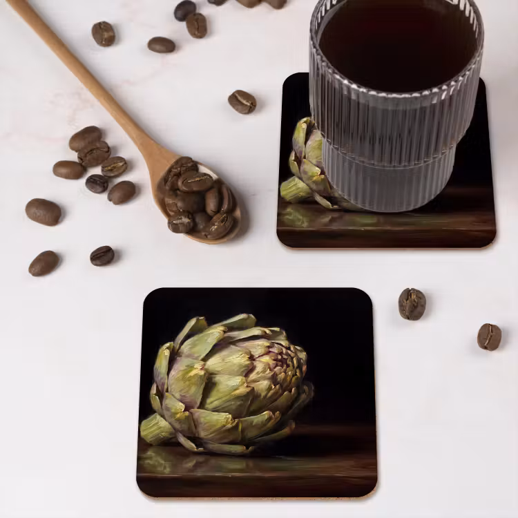 Onderzetter - Artichok - Eten - Klassiek — 4
