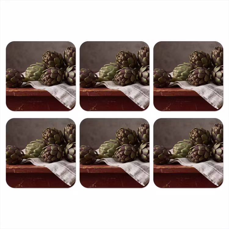 Onderzetter - Artisjok - Eten - Rustiek — 1