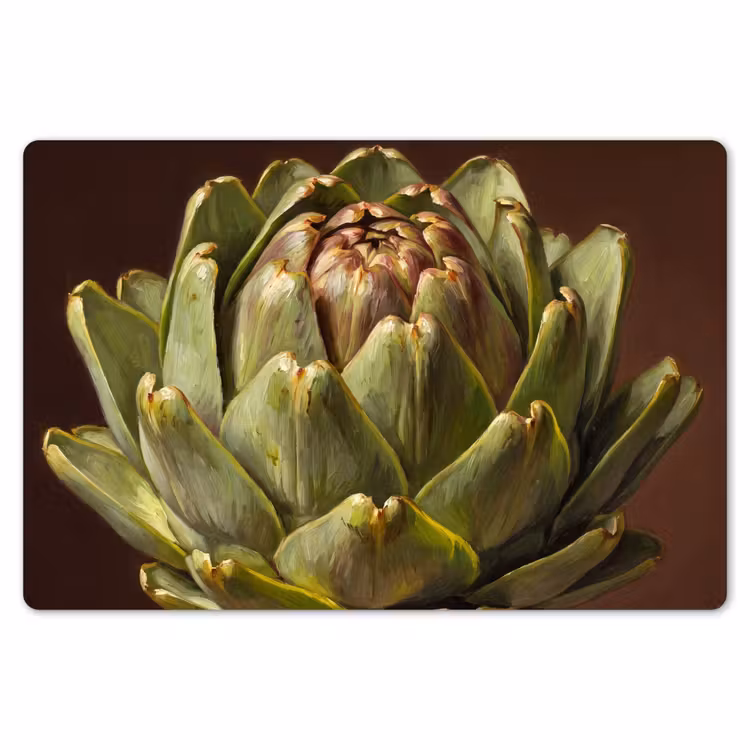 Placemat - 6 stuks - Groente - Artisjok - Groen — 7