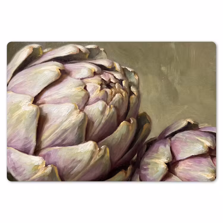 Placemat - 6 stuks - Groente - Stilleven - Schilderij — 7