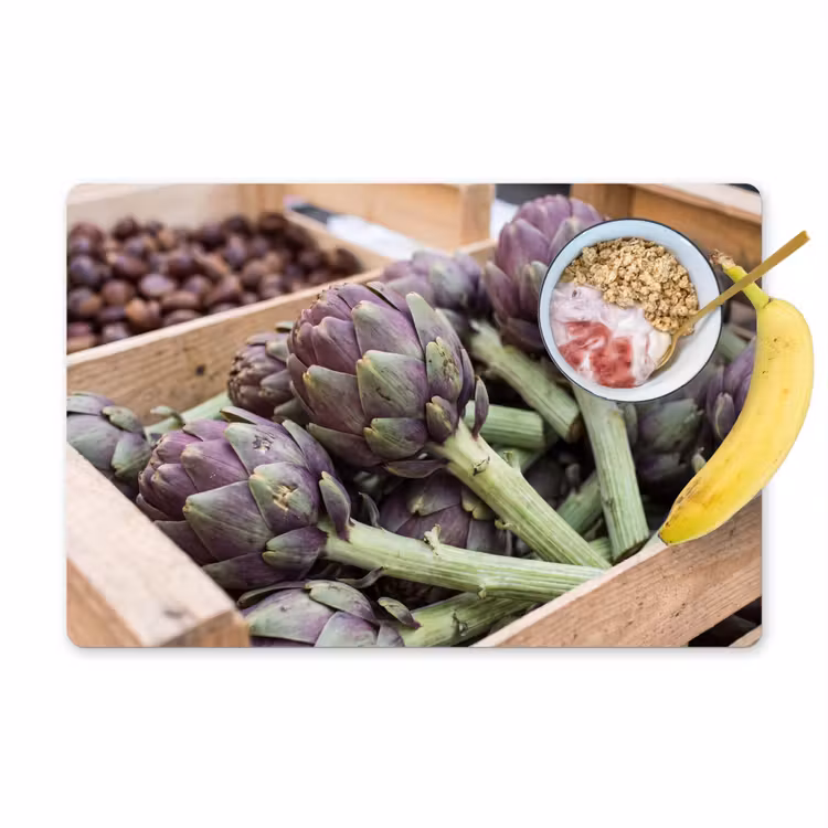 Placemat - 6 stuks - Groenten - Markt - Vers — 1