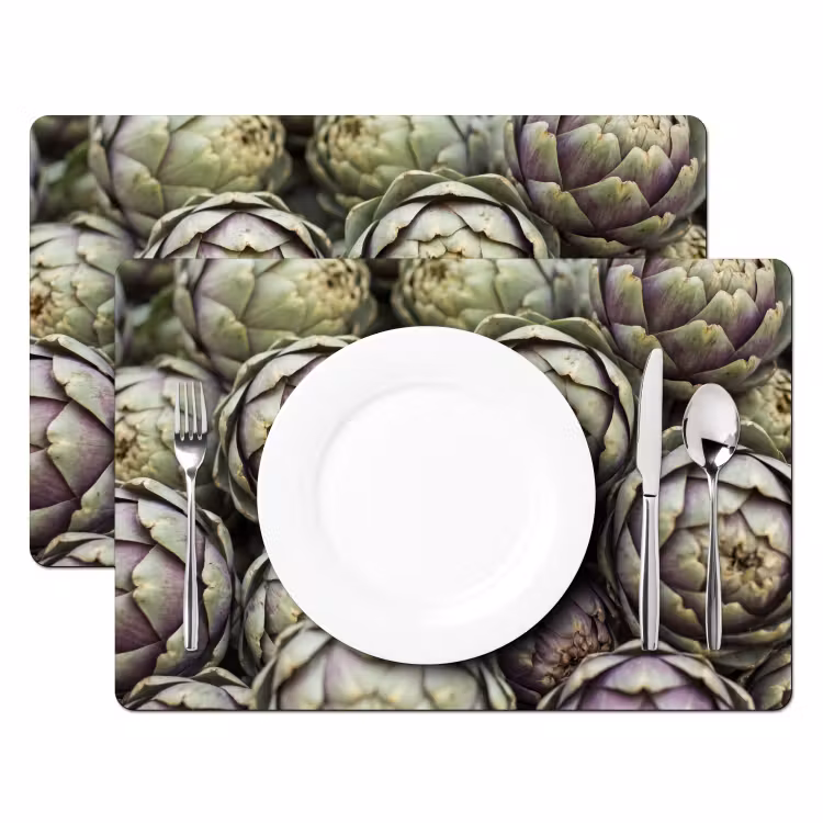 Placemat - 6 stuks - Groenten - Vers - Eten — 2