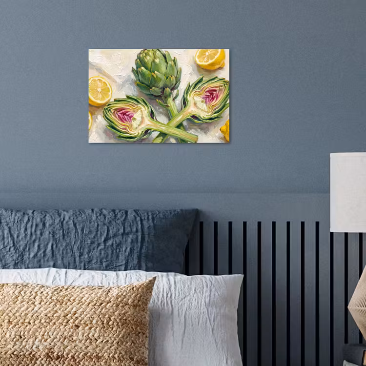 Poster - Artisjok - Citroen - Eten — 3