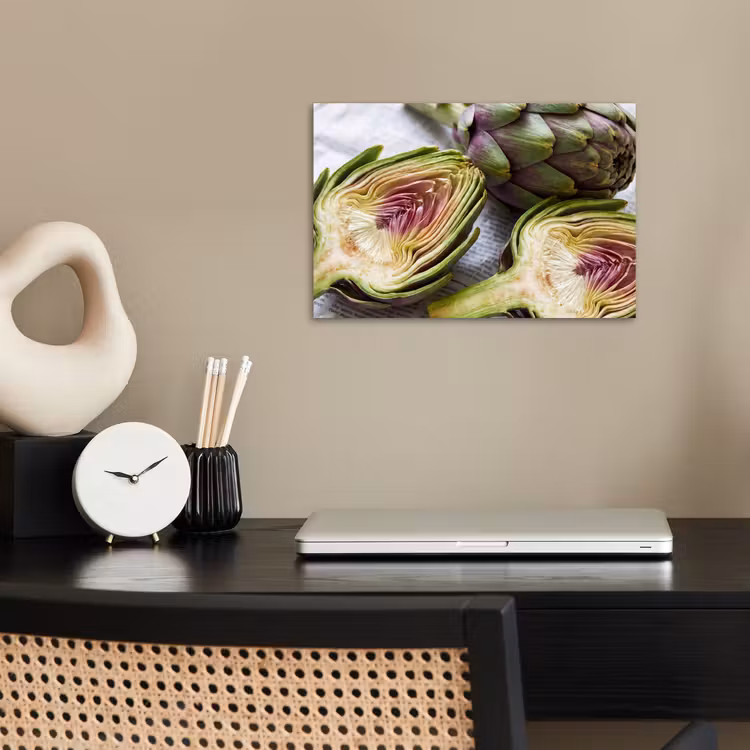 Poster - Artisjok - Doorgesneden - Eten — 2