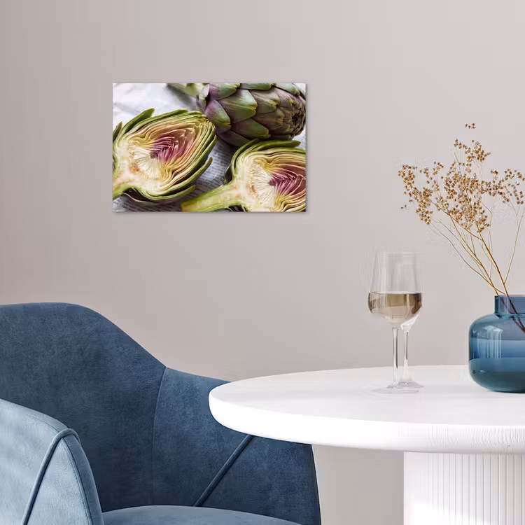Poster - Artisjok - Doorgesneden - Eten — 4