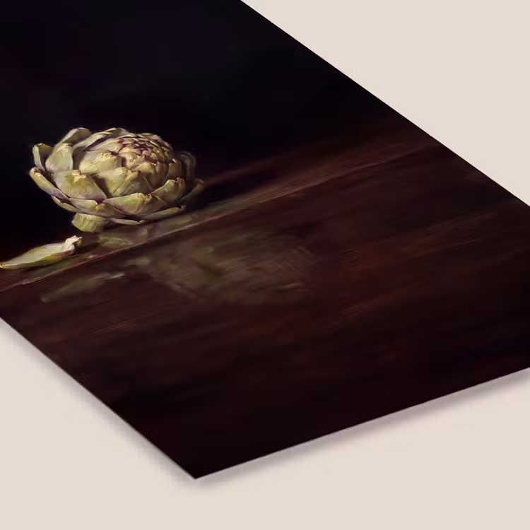 Poster met lijst - Artichok - Eten - Klassiek — 7
