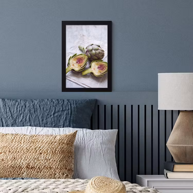 Poster met lijst - Artisjok - Doorgesneden - Eten — 3