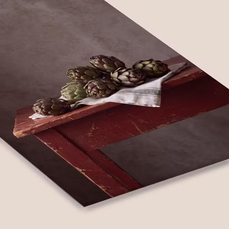 Poster met lijst - Artisjok - Eten - Rustiek — 7