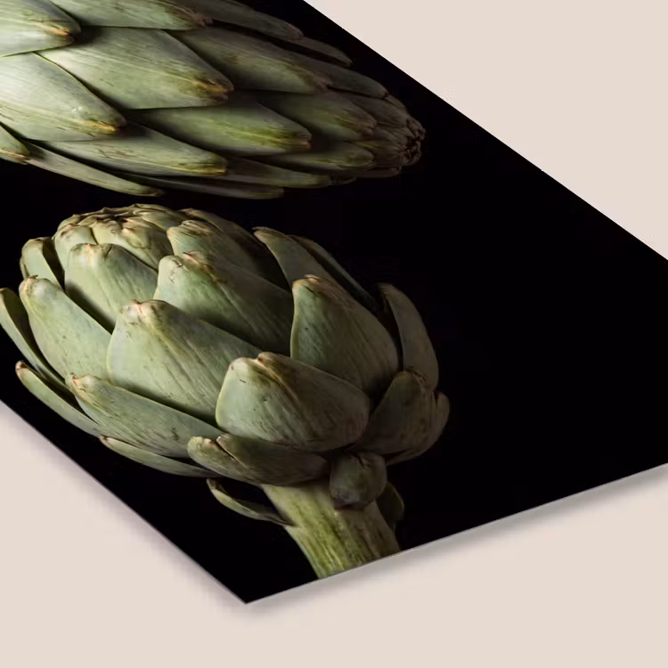 Poster met lijst - Artisjok - Groen - Eten — 7