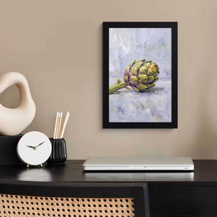 Poster met lijst - Eten - Artisjok - Modern — 2