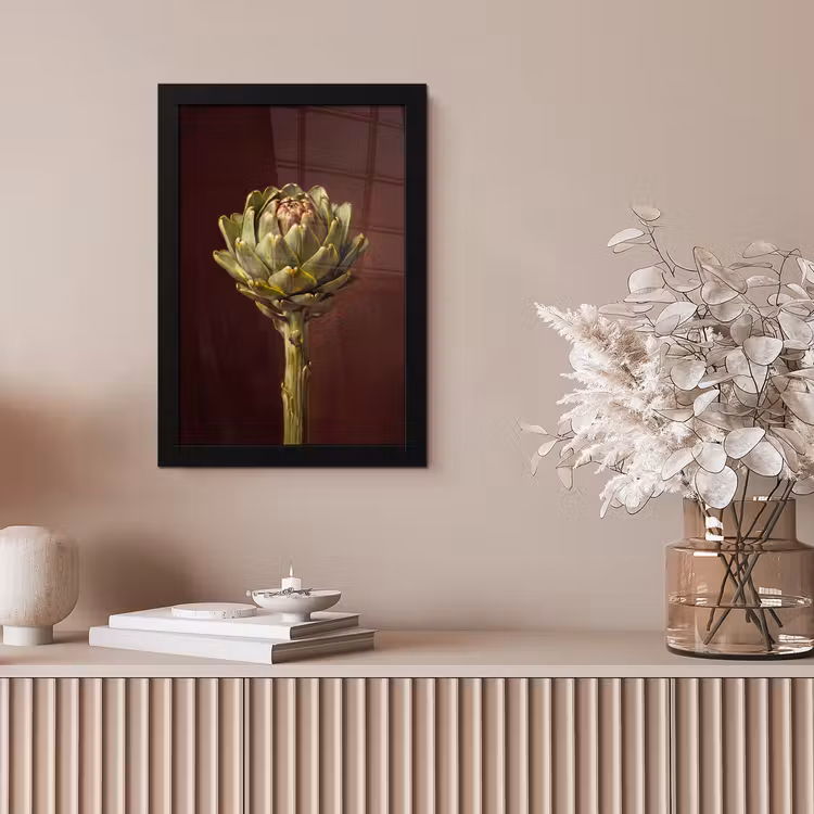 Poster met lijst - Groente - Artisjok - Groen — 5