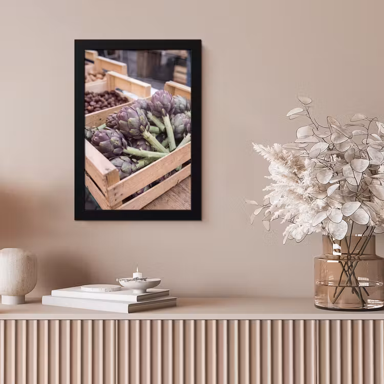 Poster met lijst - Groenten - Markt - Vers — 5