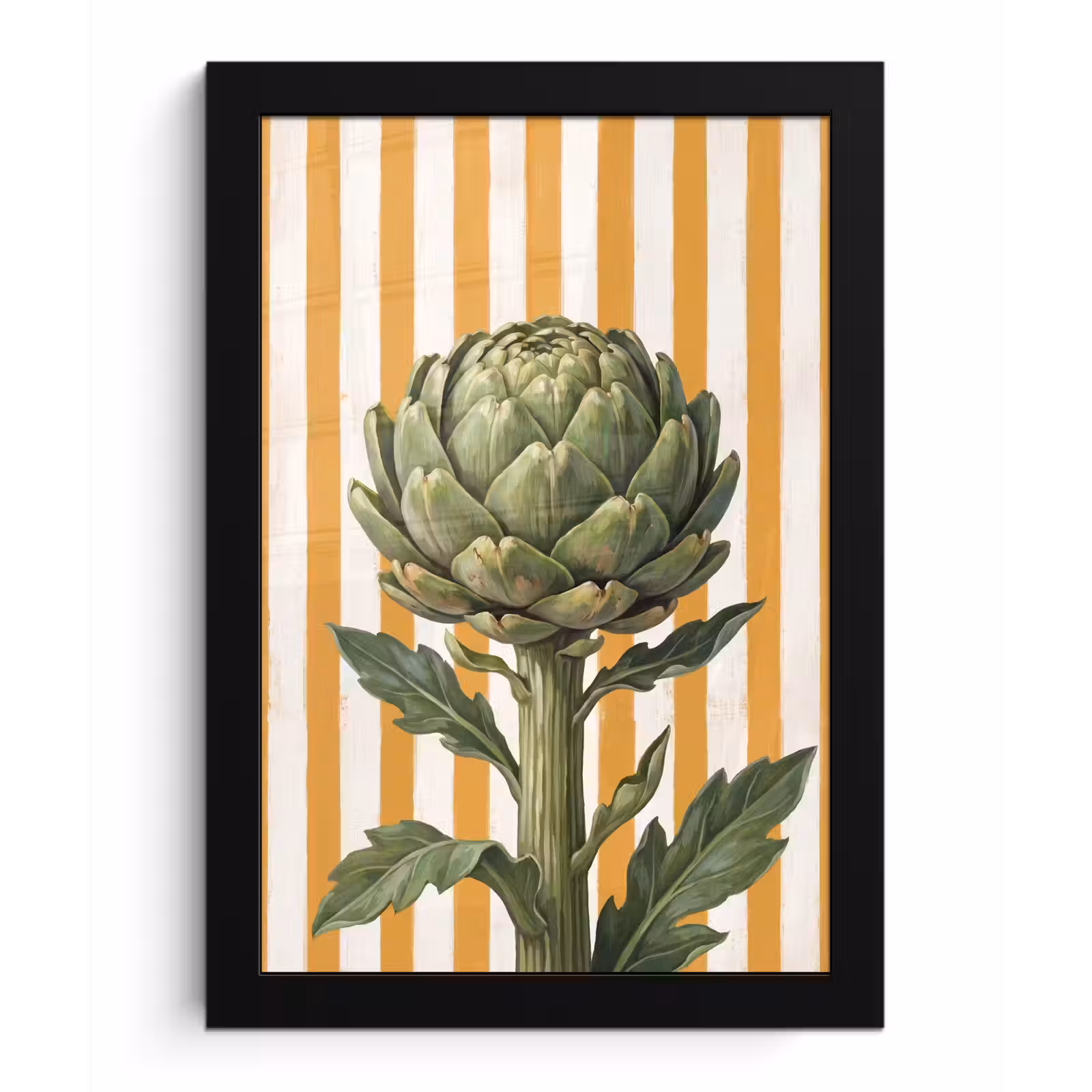 Poster met lijst - Artisjok - Modern - Groente — 1