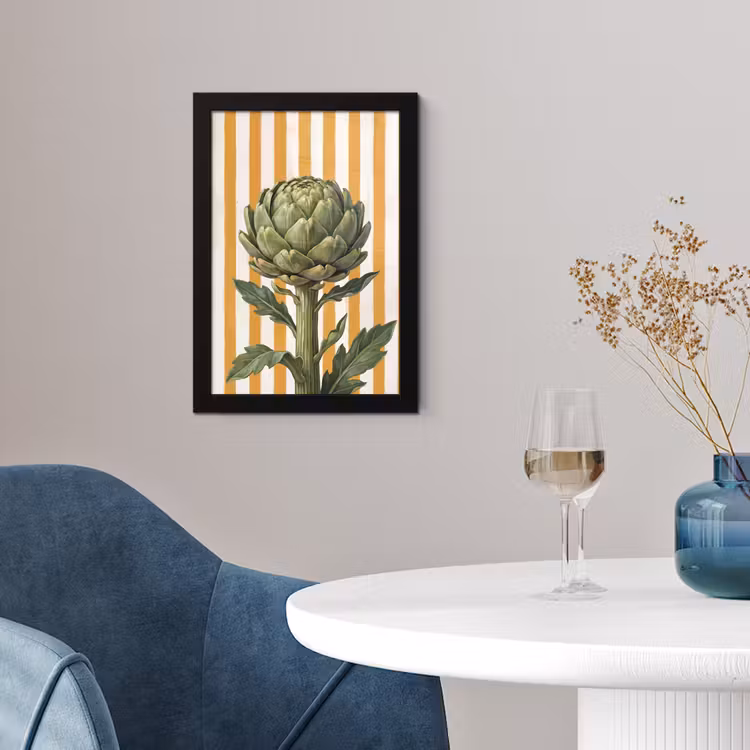 Poster met lijst - Artisjok - Modern - Groente — 4