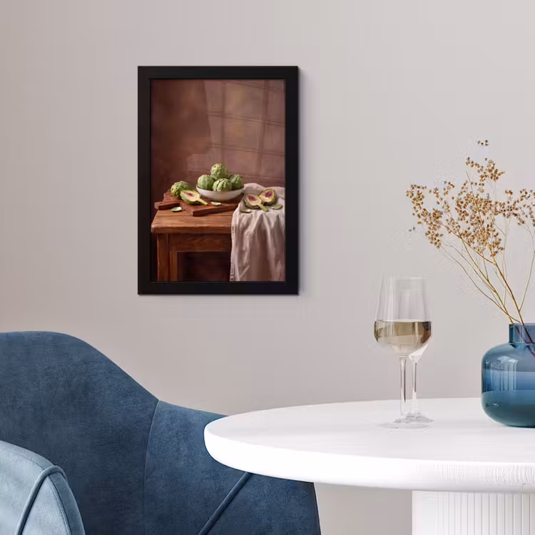 Poster met lijst - Groenten - Artisjok - Keuken — 4
