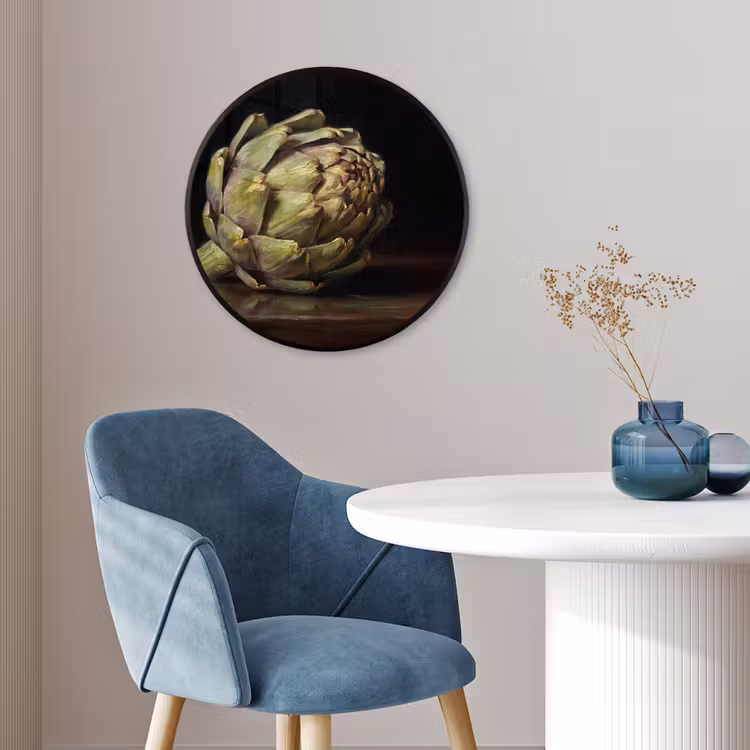 Ronde fotolijst - Artichok - Eten - Klassiek — 4