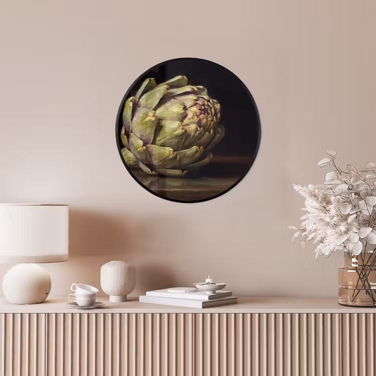 Ronde fotolijst - Artichok - Eten - Klassiek — 5