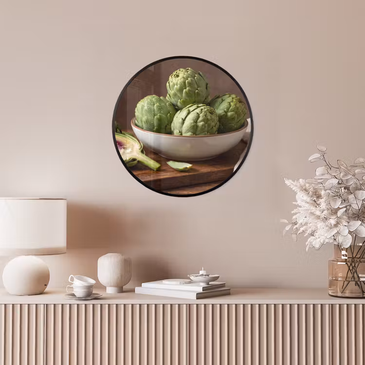 Ronde fotolijst - Groenten - Artisjok - Keuken — 5