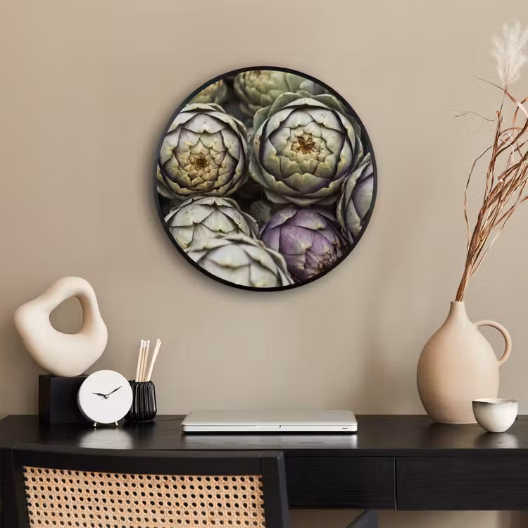 Ronde fotolijst - Groenten - Vers - Eten — 3