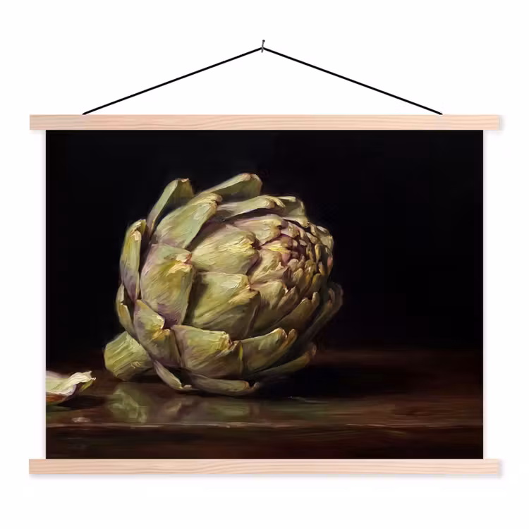 Schoolplaat - Artichok - Eten - Klassiek — 1