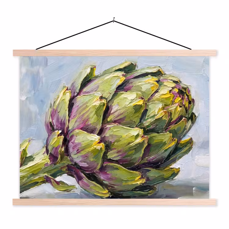 Schoolplaat - Eten - Artisjok - Modern — 1
