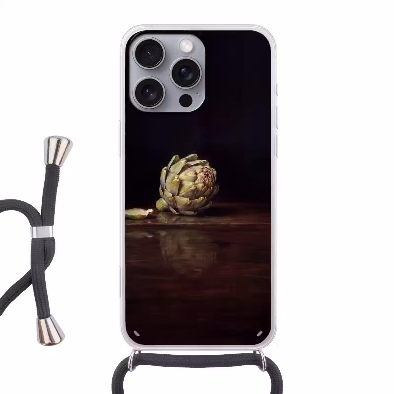 Telefoonhoesje met koord - Artichok - Eten - Klassiek — 1