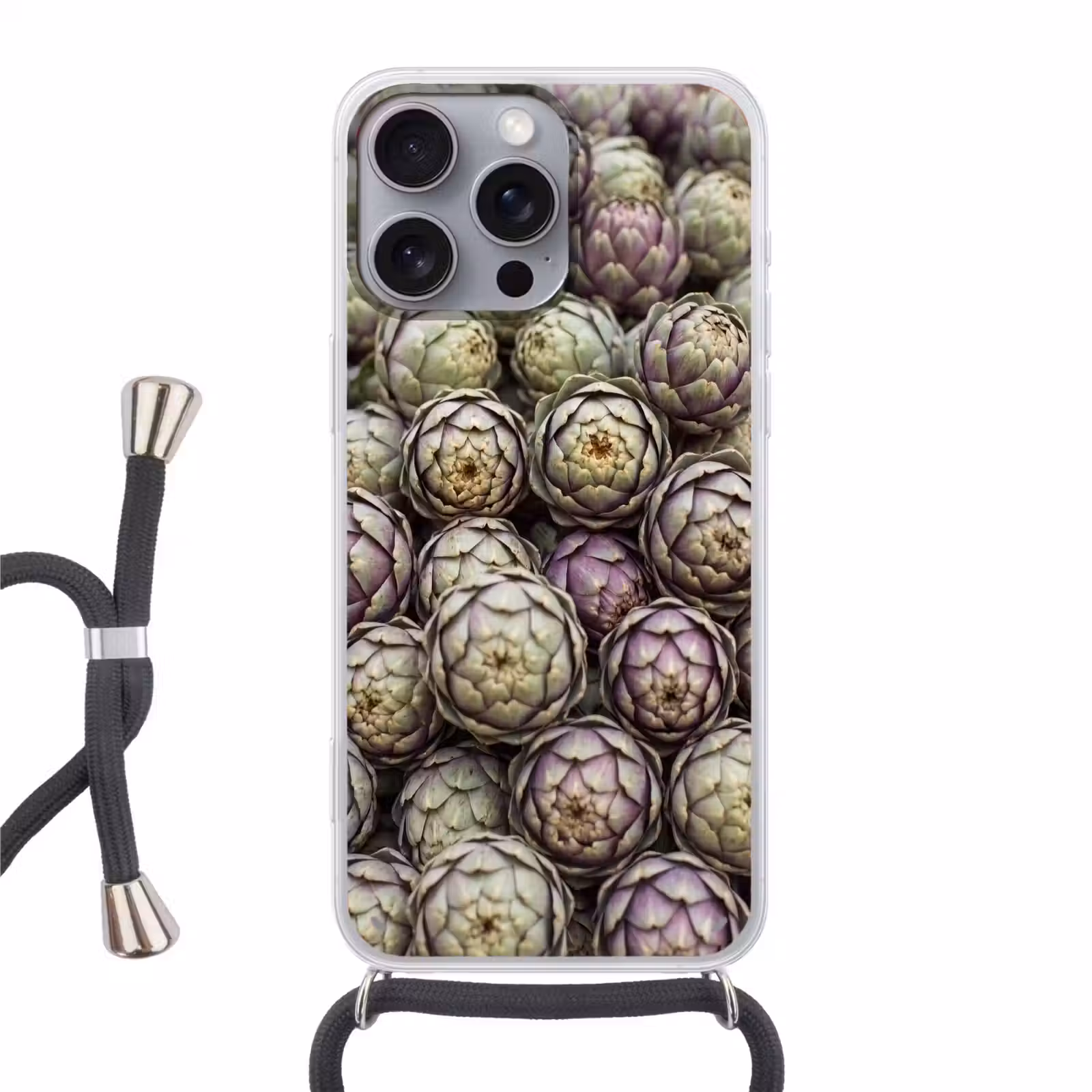 Telefoonhoesje met koord - Groenten - Vers - Eten — 1