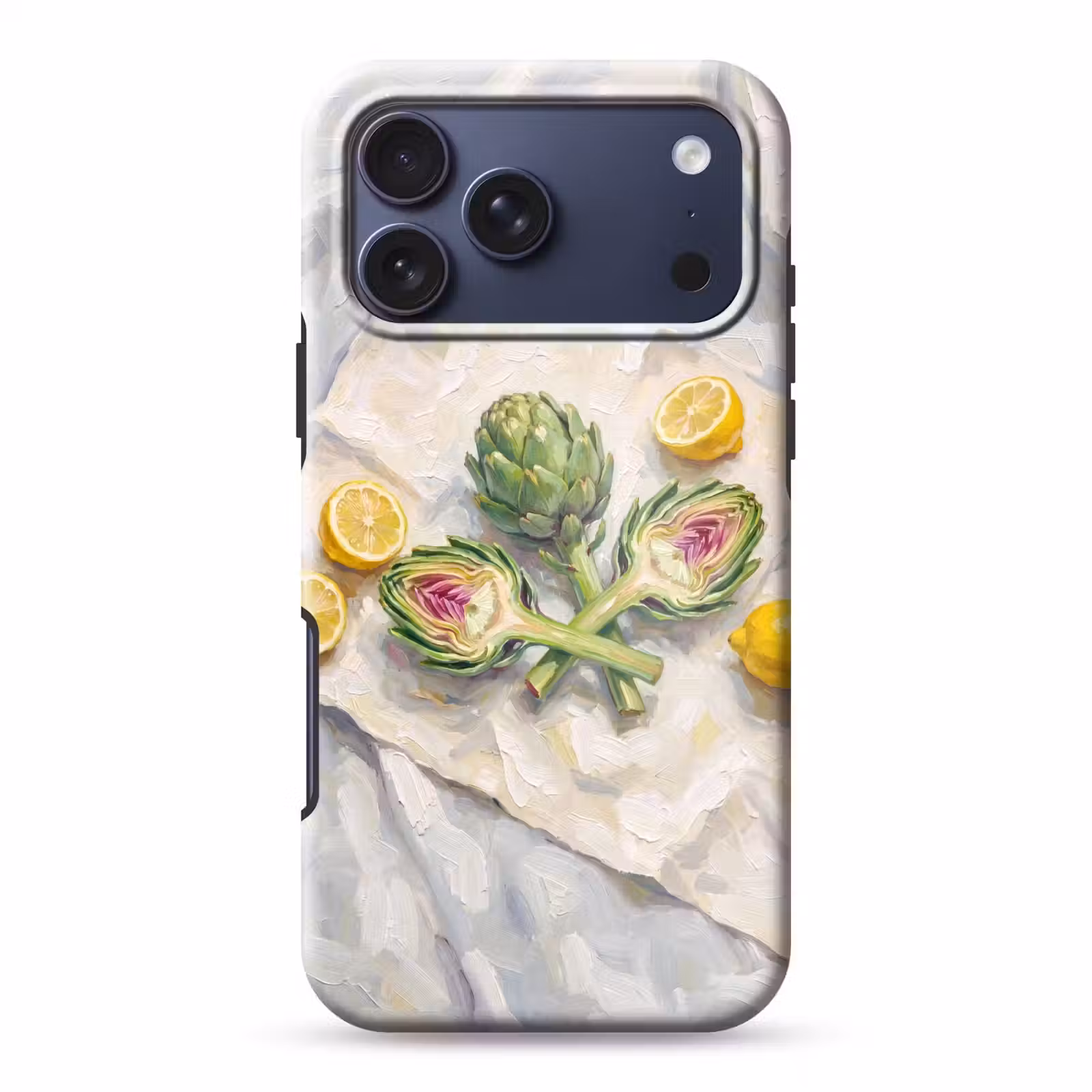 Telefoonhoesje Toughcase - Artisjok - Citroen - Eten — 1