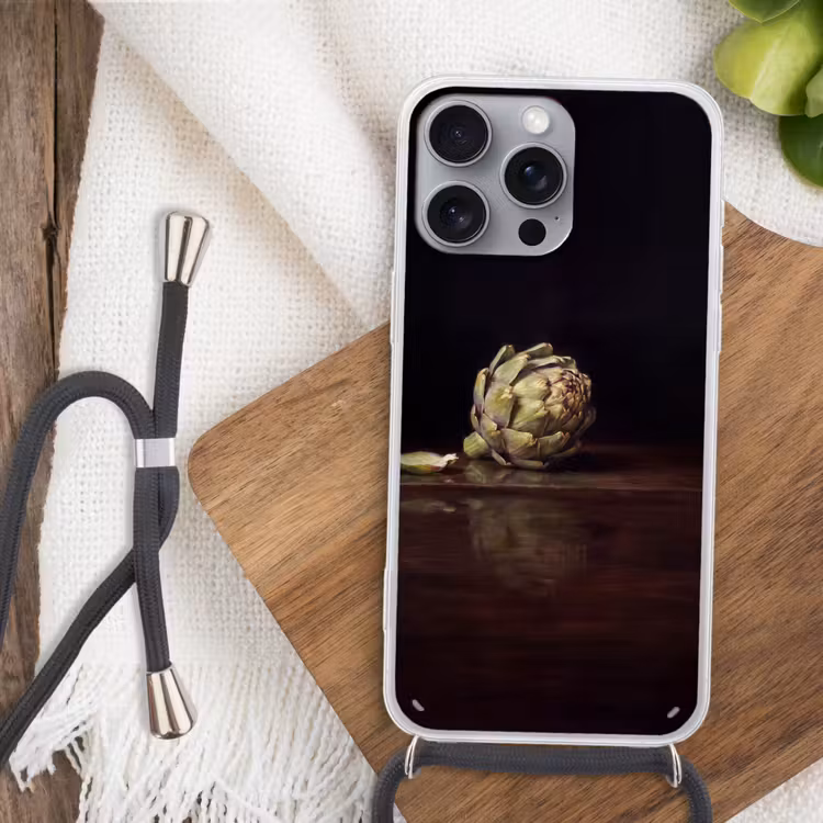 Telefoonhoesje met koord - Artichok - Eten - Klassiek — 3
