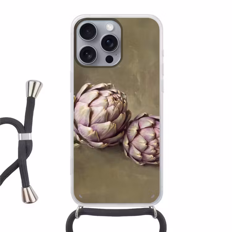 Telefoonhoesje met koord - Groente - Stilleven - Schilderij — 1
