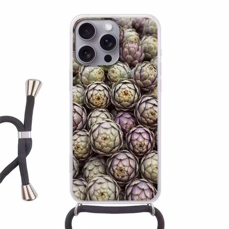 Telefoonhoesje met koord - Groenten - Vers - Eten — 1