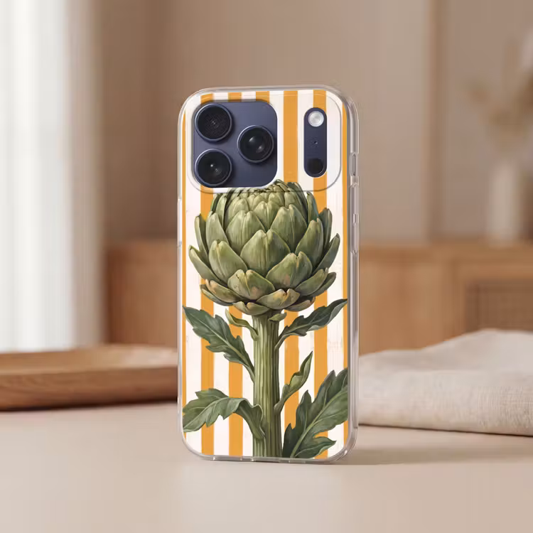 Telefoonhoesje Softcase - Artisjok - Modern - Groente — 3
